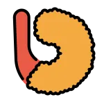 Fried Shrimp SVG Icon
